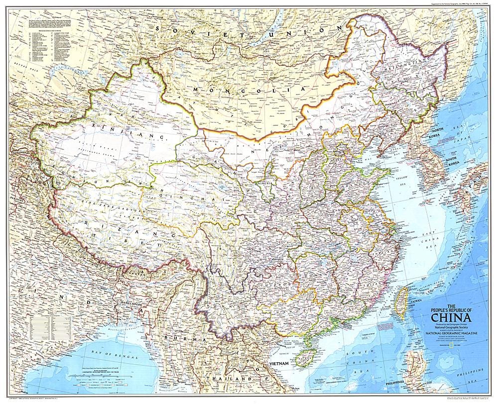mapa ng republika ng Tsina