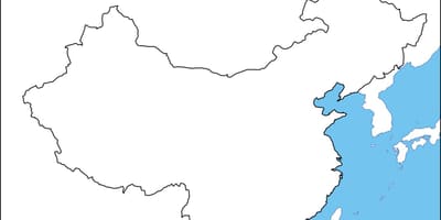 China blangkong mapa
