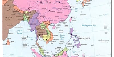 Mapa ng China eastern ruta