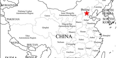China balangkas ng mapa