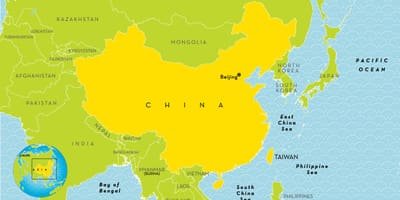 China ng mapa ng bansa