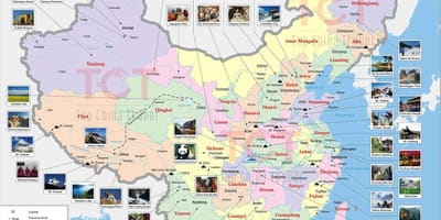 Mapa ng China sa tugatog