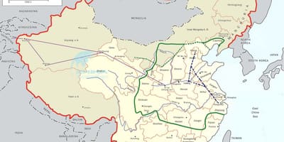 Mapa ng China sa grand canal