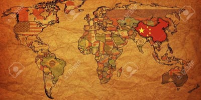 China lumang mapa