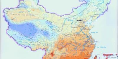 Mapa ng panahon sa Tsina