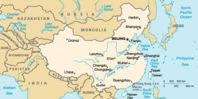 Mga sinaunang mapa ng China