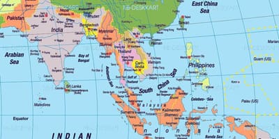 South China ng mapa