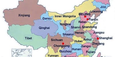 Provincial mapa ng China
